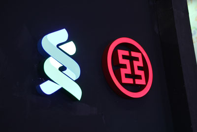 树脂发光字05