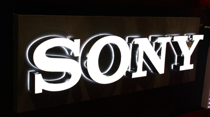 不锈钢字--SONY