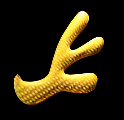 网孔发光字